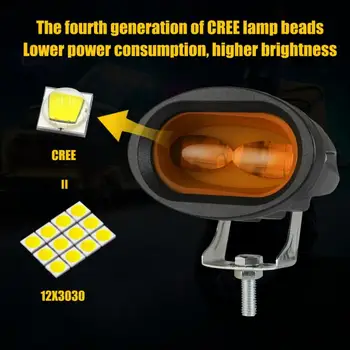 1pc 4 Inch 20W LED Work Light 6D Lens Car Driving Fog Spot Light Oval Offroad LED Work Lamp Truck SUV ATV Spotlight High Quality
1pc 4 Inch 20W LED Work Light 6D Lens Car Driving Fog Spot Light Oval Offroad LED Work Lamp Truck SUV ATV Spotlight High Quality