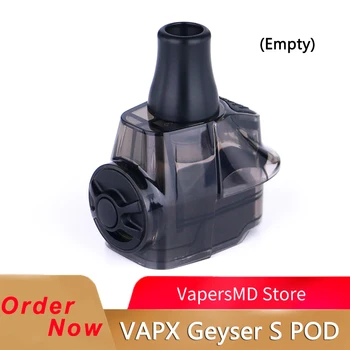 VAPX Geyser S POD Empty Replacement Cartridge 3.2ml Capacity Atomizer for VAPX Geyser S POD Kit Electronic Cigarette Vaporizer
VAPX Geyser S POD Empty Replacement Cartridge 3.2ml Capacity Atomizer for VAPX Geyser S POD Kit Electronic Cigarette Vaporizer