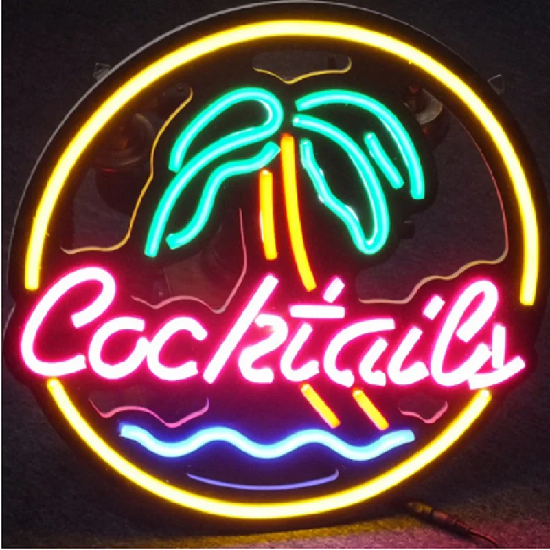 

Custom LED Neon Sign Light Cocktails Dreams Flex Neon HandMade Beer Bar Shop Logo Pub Store Club Nightclub