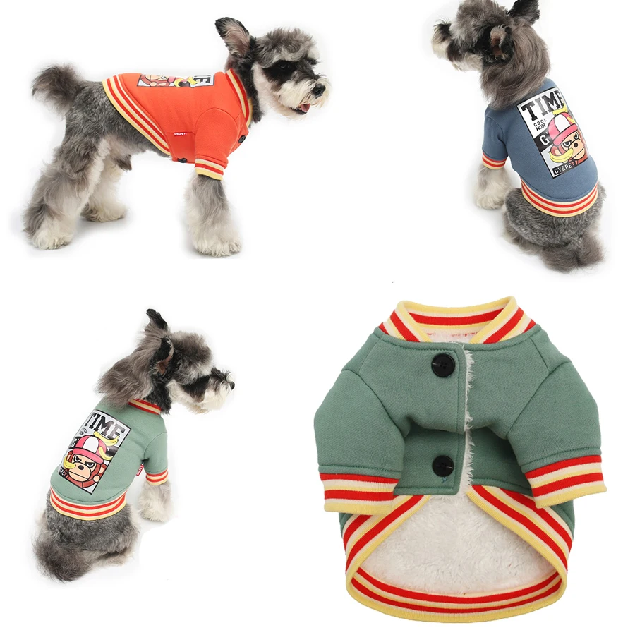 Dog Winter Jacket Baseball Clothes for Small Medium Dogs Coat Winter Autumn Warm Cotton Comfort Puppy Cat Winter Vest Sweatshirt
Dog Winter Jacket Baseball Clothes for Small Medium Dogs Coat Winter Autumn Warm Cotton Comfort Puppy Cat Winter Vest Sweatshirt