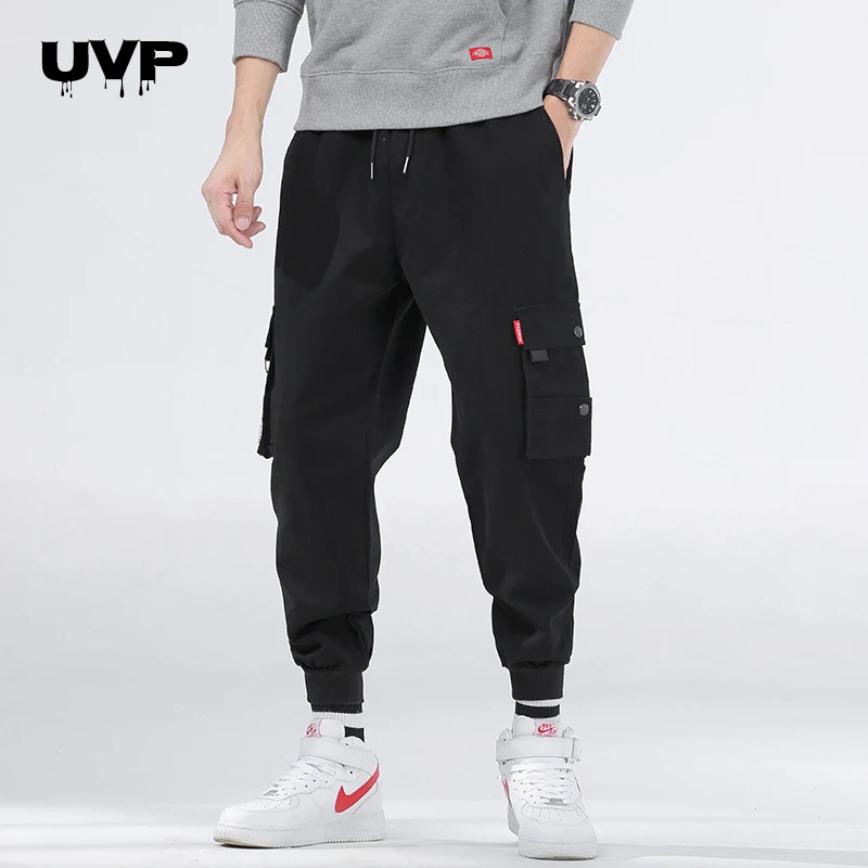 Streetwear Cargo Pants Men's Black Joggers Hip Hop Multi-Pockets Sweatpants Male Tracksuits Bottoms Casual Trousers 2020 Summer 
Streetwear Cargo Pants Men's Black Joggers Hip Hop Multi-Pockets Sweatpants Male Tracksuits Bottoms Casual Trousers 2020 Summer