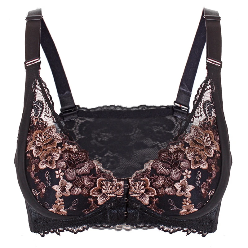 Women's Front Closure Full Figure Wirefree Racerback Lace Plus Size Bra 34 36 38 40 42 44 A B C D
Women's Front Closure Full Figure Wirefree Racerback Lace Plus Size Bra 34 36 38 40 42 44 A B C D