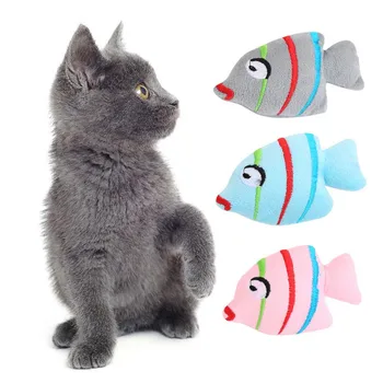 Pet Cat Toys Cute Plush Fish Shape Catnip Funny Soft Scratch-resistant Durable Toy For Pet Gifts Catnip Fish Stuffed Doll
Pet Cat Toys Cute Plush Fish Shape Catnip Funny Soft Scratch-resistant Durable Toy For Pet Gifts Catnip Fish Stuffed Doll