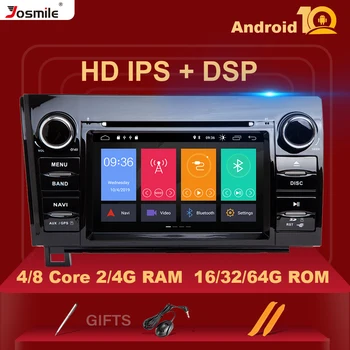 

IPS DSP 4GB 64G 2 Din Android 10 Car Multimedia Player For Toyota Sequoia Tundra 2007-2013 radio Head unit GPS Navigation Stereo