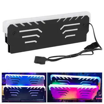 RGB Memory Water Cooling Block DDR 3/4 Symphony Memory Heat Sink for Luminous Flux Light Water Cooling Block
RGB Memory Water Cooling Block DDR 3/4 Symphony Memory Heat Sink for Luminous Flux Light Water Cooling Block