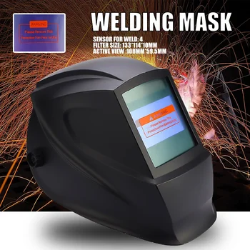 Rechangeable Battery Welding Helmet 4 Arc Sensor Big View Solar Auto Darkening/Shading Grinding/Polish Welder Goggles/Mask/Cap
Rechangeable Battery Welding Helmet 4 Arc Sensor Big View Solar Auto Darkening/Shading Grinding/Polish Welder Goggles/Mask/Cap