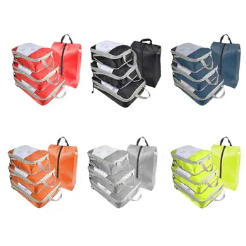 4pcs Travel Carry-On Storage Bags Travel Luggage Packing Organizers Shoes Pouch
4pcs Travel Carry-On Storage Bags Travel Luggage Packing Organizers Shoes Pouch