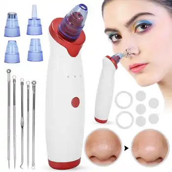 Pore Cleaner Blackhead Removal Rechargeable 5 Adjustable Suction Electric Nose Cleaner T Zone Acne Pimple Removal Clean Tool
Pore Cleaner Blackhead Removal Rechargeable 5 Adjustable Suction Electric Nose Cleaner T Zone Acne Pimple Removal Clean Tool