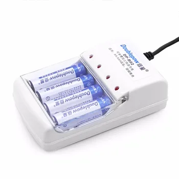Doublepow 4 Slots Battery Charger Charging For AA AAA Ni-Cd Ni-Mh Rechargeable Battery
Doublepow 4 Slots Battery Charger Charging For AA AAA Ni-Cd Ni-Mh Rechargeable Battery