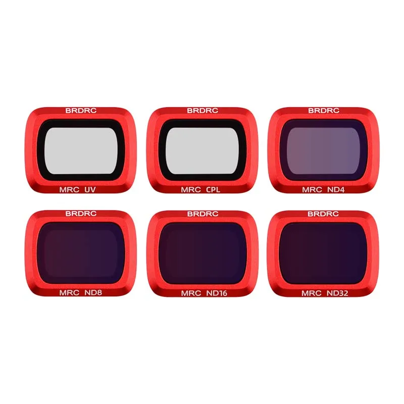 Professional Coated Drone Camera Lens Filter for DJI Mavic Air 2 UV CPL ND 8 16 32 Neutral Density Polarizing Lens Accessory
Professional Coated Drone Camera Lens Filter for DJI Mavic Air 2 UV CPL ND 8 16 32 Neutral Density Polarizing Lens Accessory
