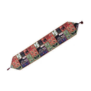 1PC Table Runner Halloween Decorative Pumpkin Tablecloth Table Runner Table Cover for Haunted House Party
1PC Table Runner Halloween Decorative Pumpkin Tablecloth Table Runner Table Cover for Haunted House Party