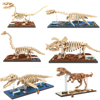 LOZ Dinosaur Skeleton Blocks Jurassic Period Tyrannosaurus Plesiosaurus Fossil 3D Model Small Blocks Diamond Mini Building Toy
LOZ Dinosaur Skeleton Blocks Jurassic Period Tyrannosaurus Plesiosaurus Fossil 3D Model Small Blocks Diamond Mini Building Toy