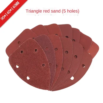 5Pcs 140 * 90 Triangular Palm Red Sandpaper Sandpaper Polishing Combination Set Scrub
5Pcs 140 * 90 Triangular Palm Red Sandpaper Sandpaper Polishing Combination Set Scrub