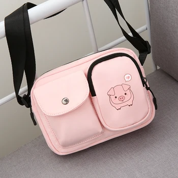 Cute Sweet Pig Coin Purse Pocket Women Messenger Money Bags Cards Holder Lady Purses Woman Wallet Pouch Mini Shoulder Zipper Bag 
Cute Sweet Pig Coin Purse Pocket Women Messenger Money Bags Cards Holder Lady Purses Woman Wallet Pouch Mini Shoulder Zipper Bag