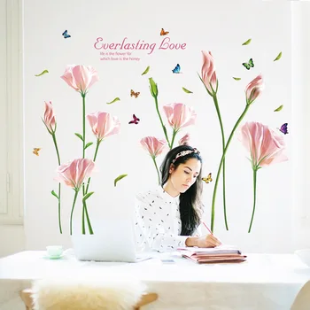 Pink Calla Lily Living Room Bedroom Wall Decorative Painting Waterproof And Dirty Wall Stickers
Pink Calla Lily Living Room Bedroom Wall Decorative Painting Waterproof And Dirty Wall Stickers