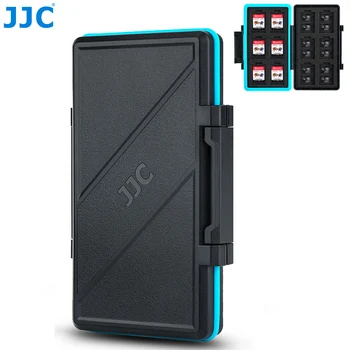 JJC 36 Slots Memory Card Case Water-Resistant Anti-Shock Memory Card Storage Box for 12 NS Card and 24 Micro SD SDXC SDHC Card
JJC 36 Slots Memory Card Case Water-Resistant Anti-Shock Memory Card Storage Box for 12 NS Card and 24 Micro SD SDXC SDHC Card