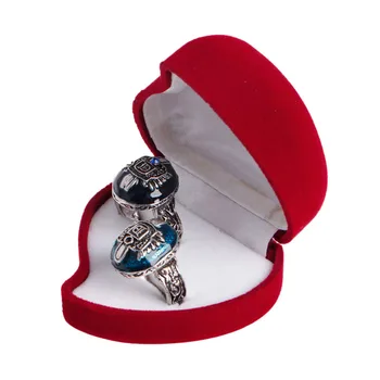 Fashion Double Ring Box Velvet Jewelry Storage Case Rose Flower Heart Shape Gift 634D
Fashion Double Ring Box Velvet Jewelry Storage Case Rose Flower Heart Shape Gift 634D