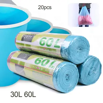 20Pcs 30/60L Disposable Thicken Auto Drawstring Trash Garbage Bag Kitchen Rubbish Storage Pouch Household Cleaning Tools
20Pcs 30/60L Disposable Thicken Auto Drawstring Trash Garbage Bag Kitchen Rubbish Storage Pouch Household Cleaning Tools