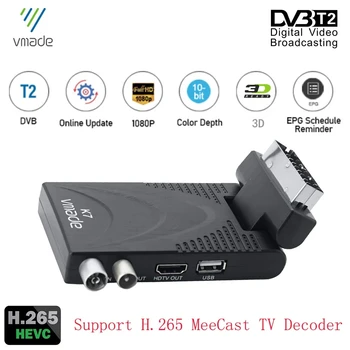 Fully HD 1080P DVB-T2 H.265/HEVC Digital TV Tuner Terrestrial Receiver Decoder For Czech Republic Support M3U MPEG4 Meecast
Fully HD 1080P DVB-T2 H.265/HEVC Digital TV Tuner Terrestrial Receiver Decoder For Czech Republic Support M3U MPEG4 Meecast