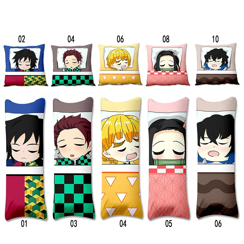 Anime Demon Slayer Pillow Case Kimetsu No Yaiba Tanjiro Nezuko Inosuke Figure Pillow Cover Anime Cartoon Character Cushion Cover
Anime Demon Slayer Pillow Case Kimetsu No Yaiba Tanjiro Nezuko Inosuke Figure Pillow Cover Anime Cartoon Character Cushion Cover