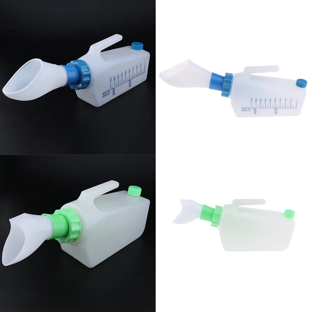 Elderly Patients, Reusable Female Pee Urinal Bottle, Plastic Night Drainage Container Collector for Old Women Elderly Patients, Reusable Female Pee Urinal Bottle, Plastic Night Drainage Container Collector for Old Women