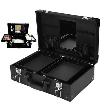 Tattoo Set Multi-Functional Tattoo Tool Kit Storage Case Nail Art Tool Cosmetics Organizer Box (Black) Microblading Kit
Tattoo Set Multi-Functional Tattoo Tool Kit Storage Case Nail Art Tool Cosmetics Organizer Box (Black) Microblading Kit