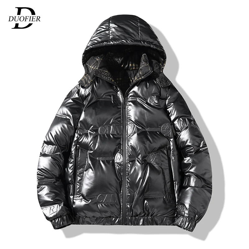 Men's Double-sided Wear Parka Jackets Winter Thick Down Cotton Filling Parkas Coat Male Fashion Hooded Men Coats Detachable Hat
Men's Double-sided Wear Parka Jackets Winter Thick Down Cotton Filling Parkas Coat Male Fashion Hooded Men Coats Detachable Hat