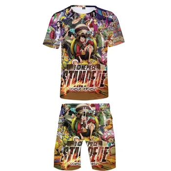 Anime 3d Men's Sets One Piece-stampede Mens 2 Piece Outfit Sport Set Short Sleeve Summer Leisure Cartoon Short Sets High Quality
Anime 3d Men's Sets One Piece-stampede Mens 2 Piece Outfit Sport Set Short Sleeve Summer Leisure Cartoon Short Sets High Quality