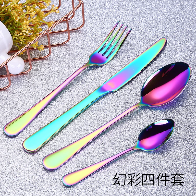 Hot Selling Spoon Knife Portable Cutlery Set 304Stainless Steel Tableware Western Christmas Gift Kitchen Silverware Dropshipping
Hot Selling Spoon Knife Portable Cutlery Set 304Stainless Steel Tableware Western Christmas Gift Kitchen Silverware Dropshipping
