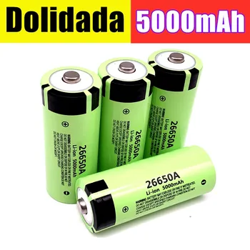 26650a 3.7V 5000mAh large capacity 26650 Li ion rechargeable battery 100% original new battery (pointed)
26650a 3.7V 5000mAh large capacity 26650 Li ion rechargeable battery 100% original new battery (pointed)