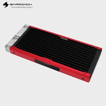 Barrowch FBCFRX-360 Chameleon Fish Modular 360mm Radiator With OLED Display Acrylic/POM Inlet Module Suitable For 120mm Fan
Barrowch FBCFRX-360 Chameleon Fish Modular 360mm Radiator With OLED Display Acrylic/POM Inlet Module Suitable For 120mm Fan