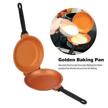 Nonstick Flip Pancake Pan Cake Making Pan Multipurpose Pan Kitchen Accessories For Baking
Nonstick Flip Pancake Pan Cake Making Pan Multipurpose Pan Kitchen Accessories For Baking