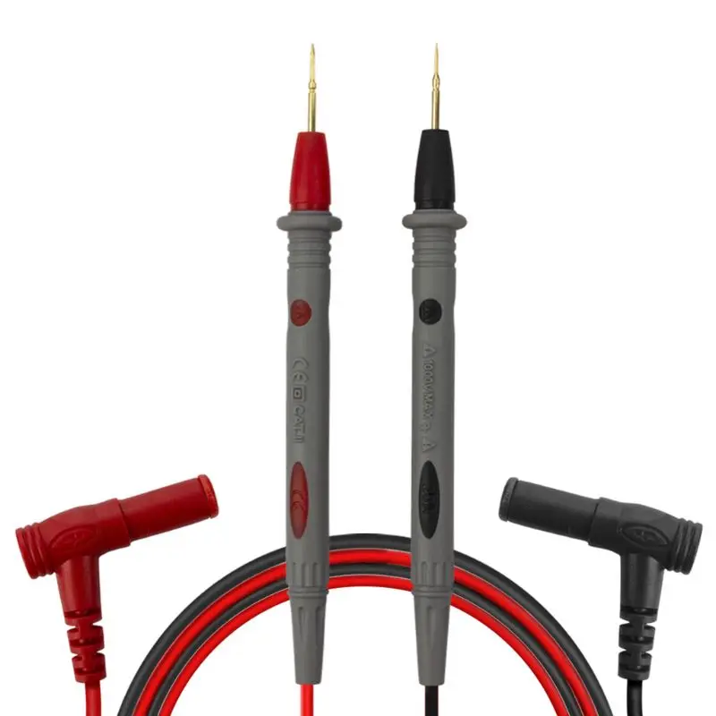 20A Gold Plated Multimeter Test Lead Probe PVC Wire Pen Cable with Alligator Clip Digital Multimeter Probe Tips
20A Gold Plated Multimeter Test Lead Probe PVC Wire Pen Cable with Alligator Clip Digital Multimeter Probe Tips