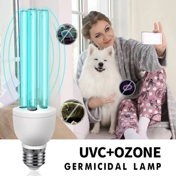 Germicidal Ultraviolet Lamp E27 UV Quartz Bactericidal Lamp UVC LED Bulb Light CFL Ozone Mite Killer For Home Bathroom Hospital
Germicidal Ultraviolet Lamp E27 UV Quartz Bactericidal Lamp UVC LED Bulb Light CFL Ozone Mite Killer For Home Bathroom Hospital