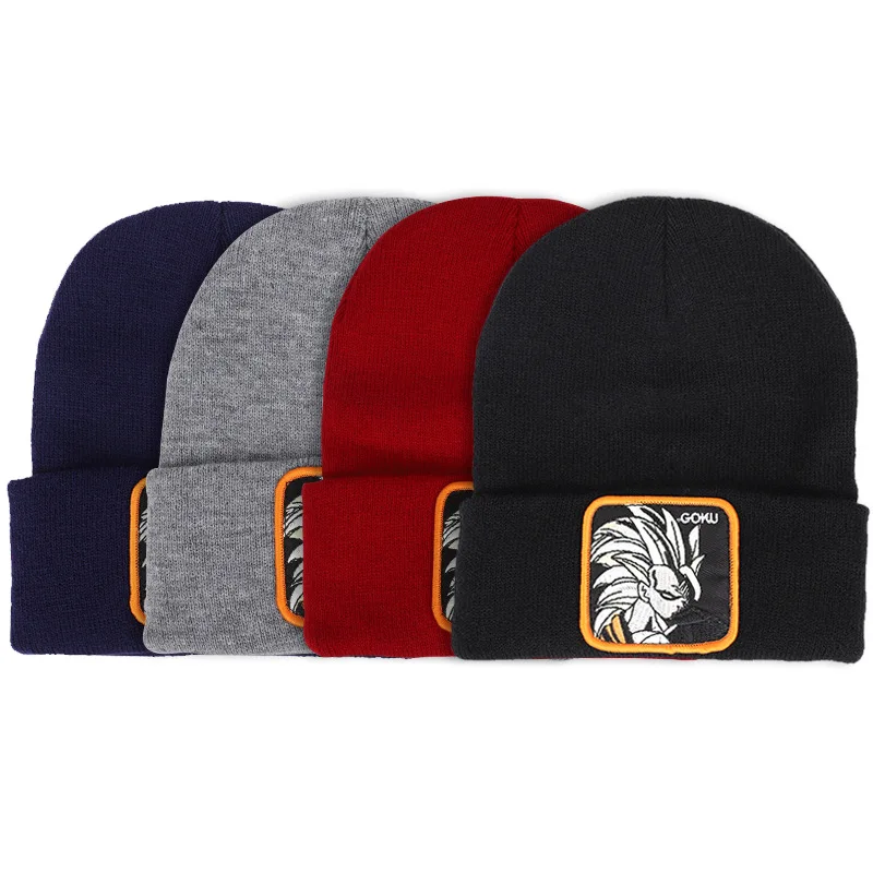 Dragon Ball Son Goku Super Saiyan Embroidery Knitted Cap Cosplay Skullcap Hat Winter Warm Beanie Women Men Unisex Christmas Gift
Dragon Ball Son Goku Super Saiyan Embroidery Knitted Cap Cosplay Skullcap Hat Winter Warm Beanie Women Men Unisex Christmas Gift