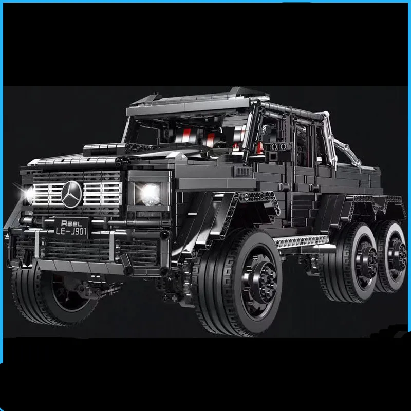 2019 NEW MOC Legoinglys Technic Series G63 AMG 6x6 Off Road Vehicle SUV Car Building Blocks Bricks Educational Toy Boy Gifts Kid
2019 NEW MOC Legoinglys Technic Series G63 AMG 6x6 Off Road Vehicle SUV Car Building Blocks Bricks Educational Toy Boy Gifts Kid