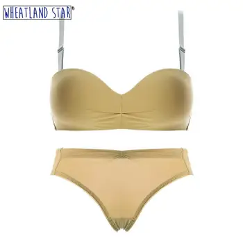 Seamless Bra and Panty Set Wirefree Push Up Underwear Set Three hook-and-eye Convertible Straps Women's Lingerie Women Intimates
Seamless Bra and Panty Set Wirefree Push Up Underwear Set Three hook-and-eye Convertible Straps Women's Lingerie Women Intimates