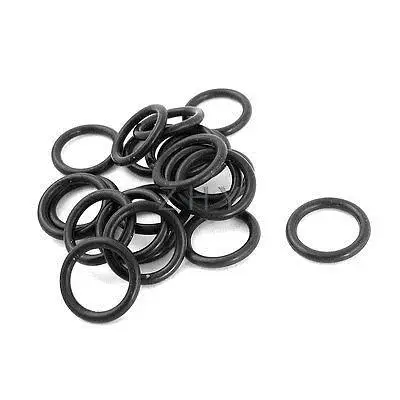 20Pcs 13mm OD 2mm Thick Flexible Rubber O Ring Oil Seal Gaskets
20Pcs 13mm OD 2mm Thick Flexible Rubber O Ring Oil Seal Gaskets