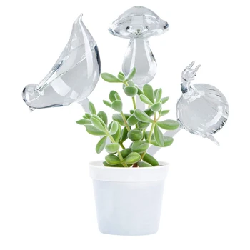 3 Pack Plant Waterer Self Watering Globes,Bird Shape Hand Blown Transparent Mini Durable Clear Glass Aqua Bulbs
3 Pack Plant Waterer Self Watering Globes,Bird Shape Hand Blown Transparent Mini Durable Clear Glass Aqua Bulbs