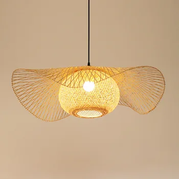 Southeast Asia Bamboo weaving Wicker Rattan chapeau Shade Cap Ceiling Light E27 lamps living room hotel restaurant home decor
Southeast Asia Bamboo weaving Wicker Rattan chapeau Shade Cap Ceiling Light E27 lamps living room hotel restaurant home decor