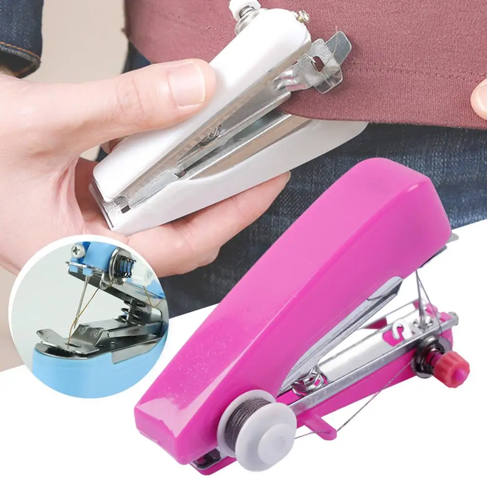 EverChic 1pc Portable Mini Manual Sewing Machine Simple Operation Sewing Tools Sewing Cloth Fabric Handy Needlework Tool
EverChic 1pc Portable Mini Manual Sewing Machine Simple Operation Sewing Tools Sewing Cloth Fabric Handy Needlework Tool