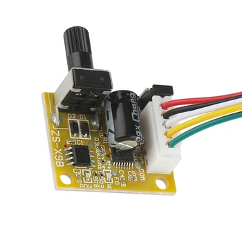 15W DC 5-12V BLDC Three-Phase Motor Speed Controller No Hall BLDC Brushless Driver Board Module Sensorless Board Module
15W DC 5-12V BLDC Three-Phase Motor Speed Controller No Hall BLDC Brushless Driver Board Module Sensorless Board Module