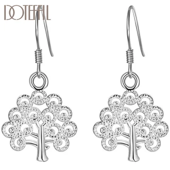 DOTEFFIL 925 Sterling Silver Tree Drop Earrings For Women Lady Wedding Engagement Party Fashion Jewelry
DOTEFFIL 925 Sterling Silver Tree Drop Earrings For Women Lady Wedding Engagement Party Fashion Jewelry