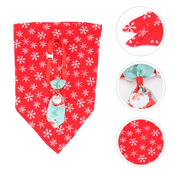1PC Pet Dog Christmas Bib Snowflake Printing Pet Dog Triangular Scarf Decor 
1PC Pet Dog Christmas Bib Snowflake Printing Pet Dog Triangular Scarf Decor