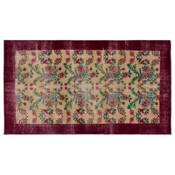 Handmade Natural Vintage Turkish Area Rug 138x245 Cm-4'6''X8'0''
Handmade Natural Vintage Turkish Area Rug 138x245 Cm-4'6''X8'0''
