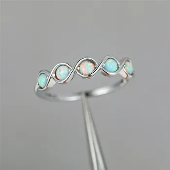 Minimalist Female Round Opal Cross Ring Fashion Party Wedding Rings For Women Elegant Rose Gold Color Filled Finger Ring 
Minimalist Female Round Opal Cross Ring Fashion Party Wedding Rings For Women Elegant Rose Gold Color Filled Finger Ring