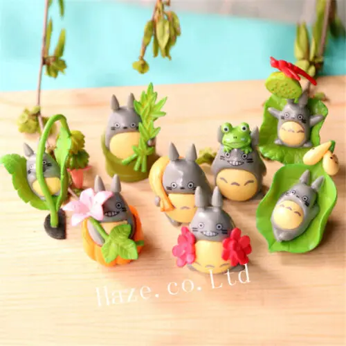 8pcs/Set Anime My Neighbor Totoro PVC Mini Figure Figurine Home Decoration Statue 3.5-5cm Collection Gift New Toys
8pcs/Set Anime My Neighbor Totoro PVC Mini Figure Figurine Home Decoration Statue 3.5-5cm Collection Gift New Toys