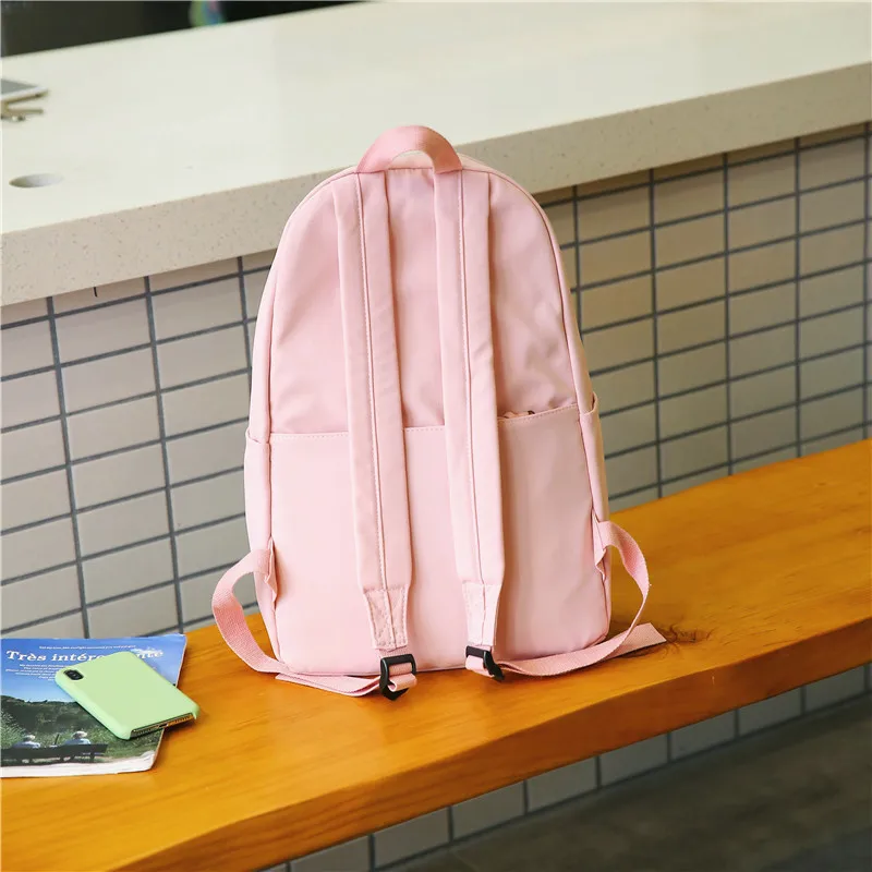 2019 Summer New Style WOMEN'S Bag Fashion Backpack Simple Nylon Cloth Schoolbag Backpack
2019 Summer New Style WOMEN'S Bag Fashion Backpack Simple Nylon Cloth Schoolbag Backpack