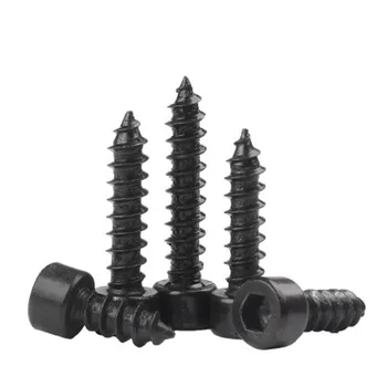 M2 M2.6 M3 Hex socket Screw Cylindrical head Self-tapping Bolt Allen Black Cup head Screws 16-60mm Length
M2 M2.6 M3 Hex socket Screw Cylindrical head Self-tapping Bolt Allen Black Cup head Screws 16-60mm Length