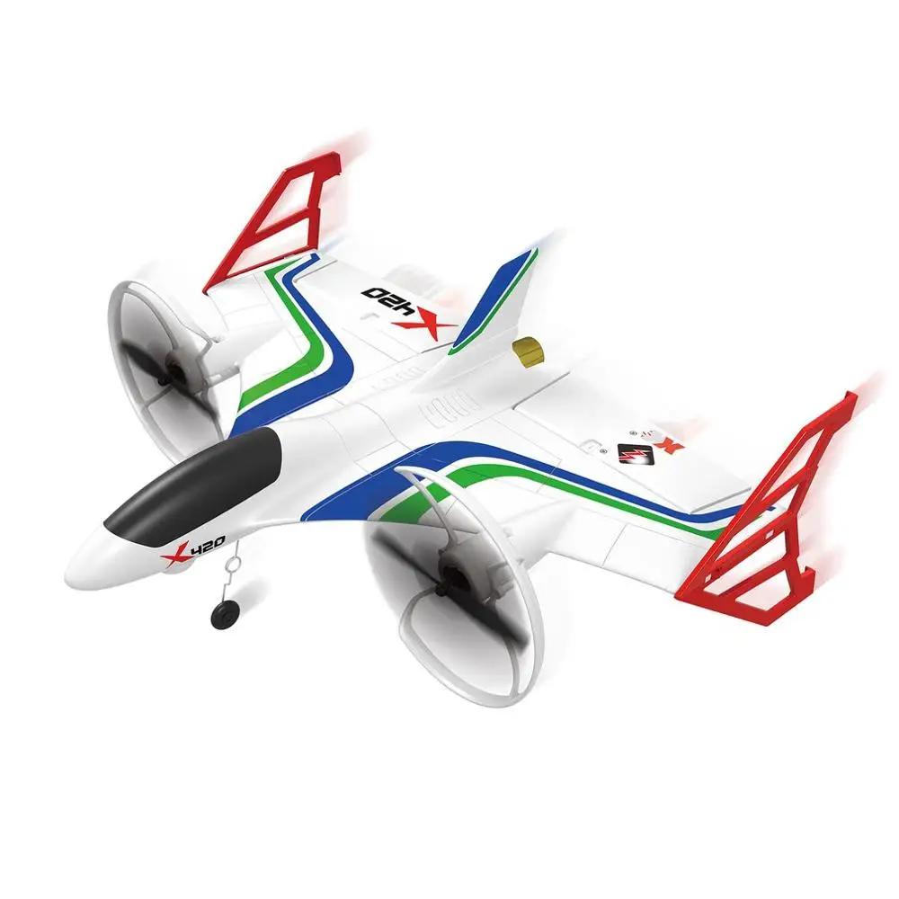 X420 RC Airplane 6CH 3D/6G Take Off and Landing Stunt RC Drone 050 Strong Magnetic Motor Remote Control Aircraft RC Airplane
X420 RC Airplane 6CH 3D/6G Take Off and Landing Stunt RC Drone 050 Strong Magnetic Motor Remote Control Aircraft RC Airplane